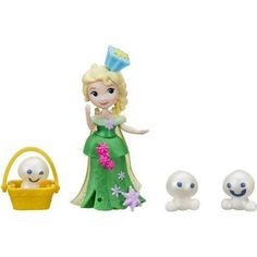Игровой набор Disney Frozen Маленькое королевство Эльза и снеговики 7.5 см