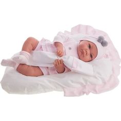 Кукла Juan Antonio Рика в розовом 40 см