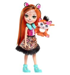 Кукла Enchantimals Tanzie Tiger&Tuft 15 см