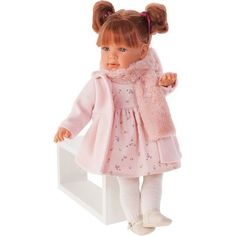 Кукла Juan Antonio Марианна в розовом 55 см
