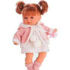 Кукла Juan Antonio Ника в розовом 30 см
