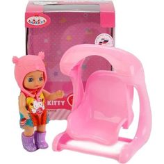 Кукла Карапуз Hello Kitty в оранжевом 12 см