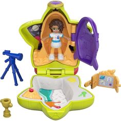 Компактный игровой набор Polly Pocket Ракета