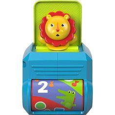 Интерактивная игрушка Fisher-Price Кубик Львёнок