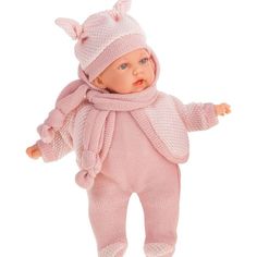 Кукла Juan Antonio Ромина в светло-розовом 27 см