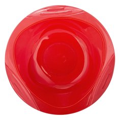 Тарелка Baboo с присоской, цвет: красный