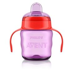 Чашка-поильник Philips Avent Comfort, с 6 месяцев, цвет: розовый