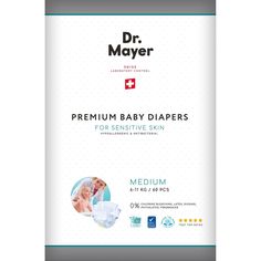 Подгузники Dr.Mayer р. M (6-11 кг) 60 шт.