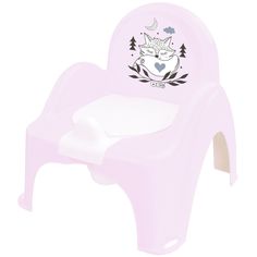Горшок-стульчик Tega Лисенок PB, цвет: розовый