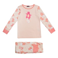 Пижама джемпер/брюки Chinzari, цвет: розовый