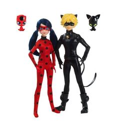 Игровой набор Miraculous Леди Баг и Супер Кот 26 см