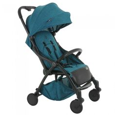 Прогулочная коляска Pituso Smart, цвет: бирюзовый лен