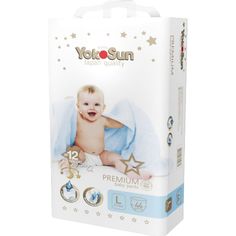 Подгузники-трусики Yokosun Premium р. L, р. L, 9-14 кг, 44 шт