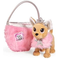 Мягкая игрушка Simba Chi-Chi Love Принцесса, с пушистой сумкой 20 см