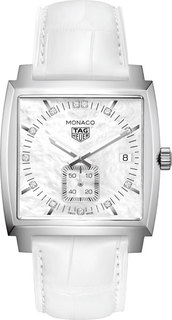 Швейцарские женские часы в коллекции Monaco Женские часы TAG Heuer WAW131B.FC6247