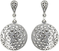Серебряные серьги Серьги Марказит HE956-mr