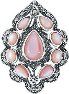 Серебряные броши Броши Марказит HB590-mr