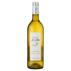 Вино белое сухое Chateau Le Raz Bergerac AOC Blanc Sec 0,75 л