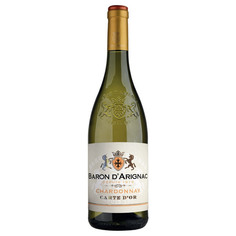 Вино белое полусухое Baron DArignac Chardonnay 0.75 л