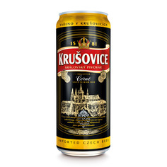 Пиво темное фильтрованное Krušovice Cerne 0,5 л