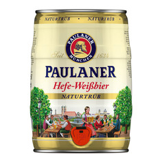 Пиво светлое фильтрованное Paulaner Hefe-Weissbier Naturtrub 5 л