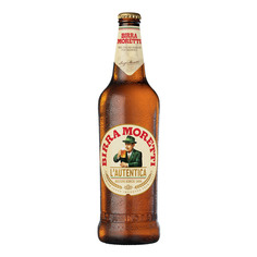 Пиво светлое фильтрованное Birra Moretti LAutentica 0,66 л