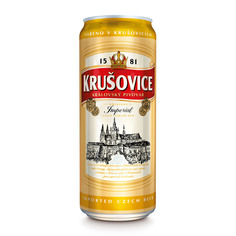 Пиво светлое фильтрованное Krušovice Imperial 0,5 л