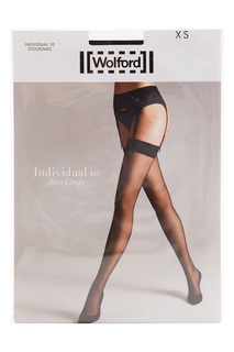 Черные матовые чулки Wolford