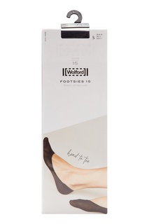 Черные капроновые подследники Wolford