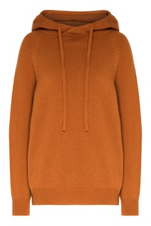 Коричневый пуловер с капюшоном Alena Akhmadullina