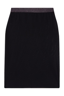 Эластичная юбка черного цвета Invisible