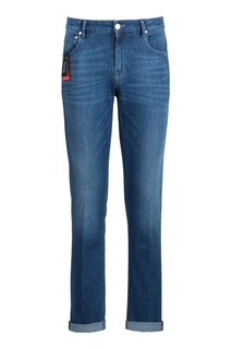 Синие джинсы с классической посадкой Pantaloni Torino