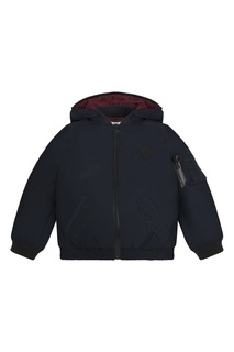 Темно-синяя куртка на молнии Bonpoint