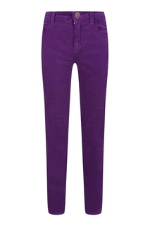 Сиреневые прямые джинсы Gucci Kids