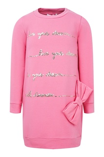 Трикотажное розовое платье Simonetta Mini
