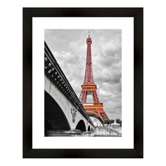 Картина (40х50 см) Эйфелева башня в красном BE-103-379 Ekoramka