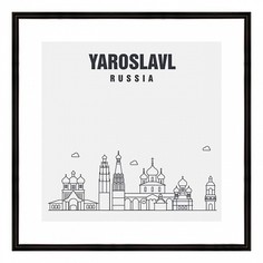 Картина (40х40 см) Yaroslavl BE-103-451 Ekoramka
