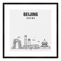 Картина (40х40 см) Beijing BE-103-455 Ekoramka