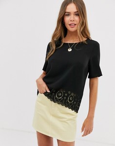 Топ с кружевной отделкой JDY - Felina