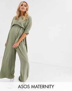 Комбинезон с поясом ASOS DESIGN Maternity