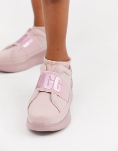 Розовые кроссовки с логотипом UGG Neutra