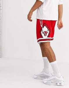 Красные шорты Mitchell & Ness Chicago Bulls