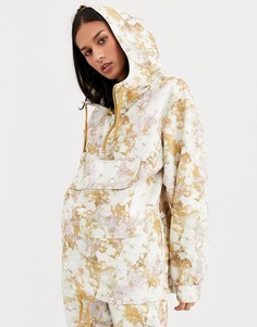 Анорак от комплекта с принтом тай-дай Monki