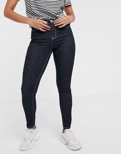 Укороченные джинсы скинни цвета индиго Glamorous