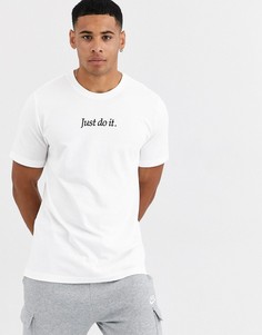 Белая футболка Nike Just Do It
