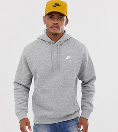Худи серого цвета Nike Tall - Club
