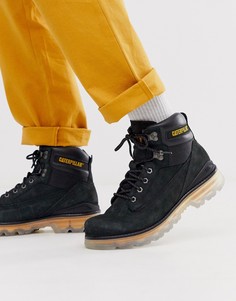 Черные походные ботинки Caterpillar