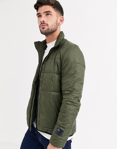 Легкий пуховик цвета хаки PS Paul Smith