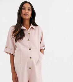 Мягкий свободный ромпер на пуговицах ASOS DESIGN Maternity