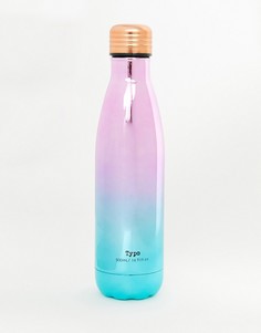 Бутылка для воды с эффектом омбре Typo 500 мл